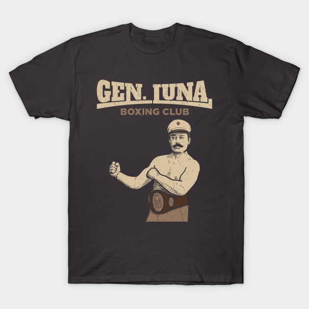 General Luna Boxing Club T-Shirt by leynard99